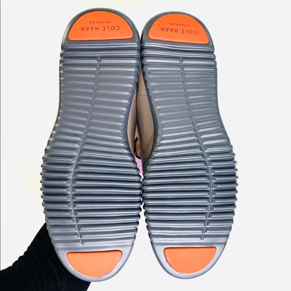 2.ZERØGRAND Chukka Men’s Leather Taupe Grey  8M - Picture 6 of 6